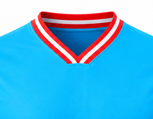 Flat v-neck fabric or option preview