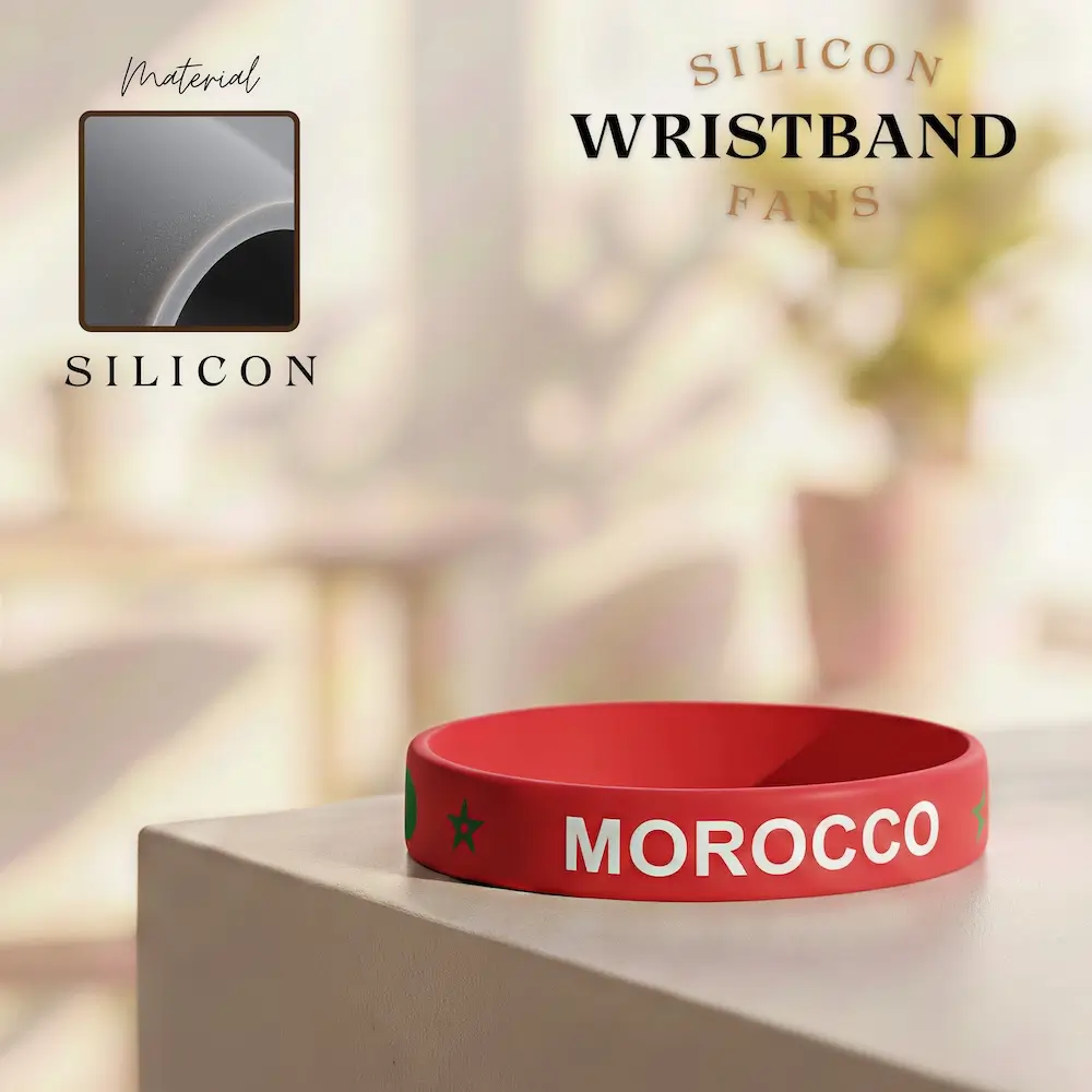 morocco-silicone-wristband-fifa-2026-football-fan-accessory.webp