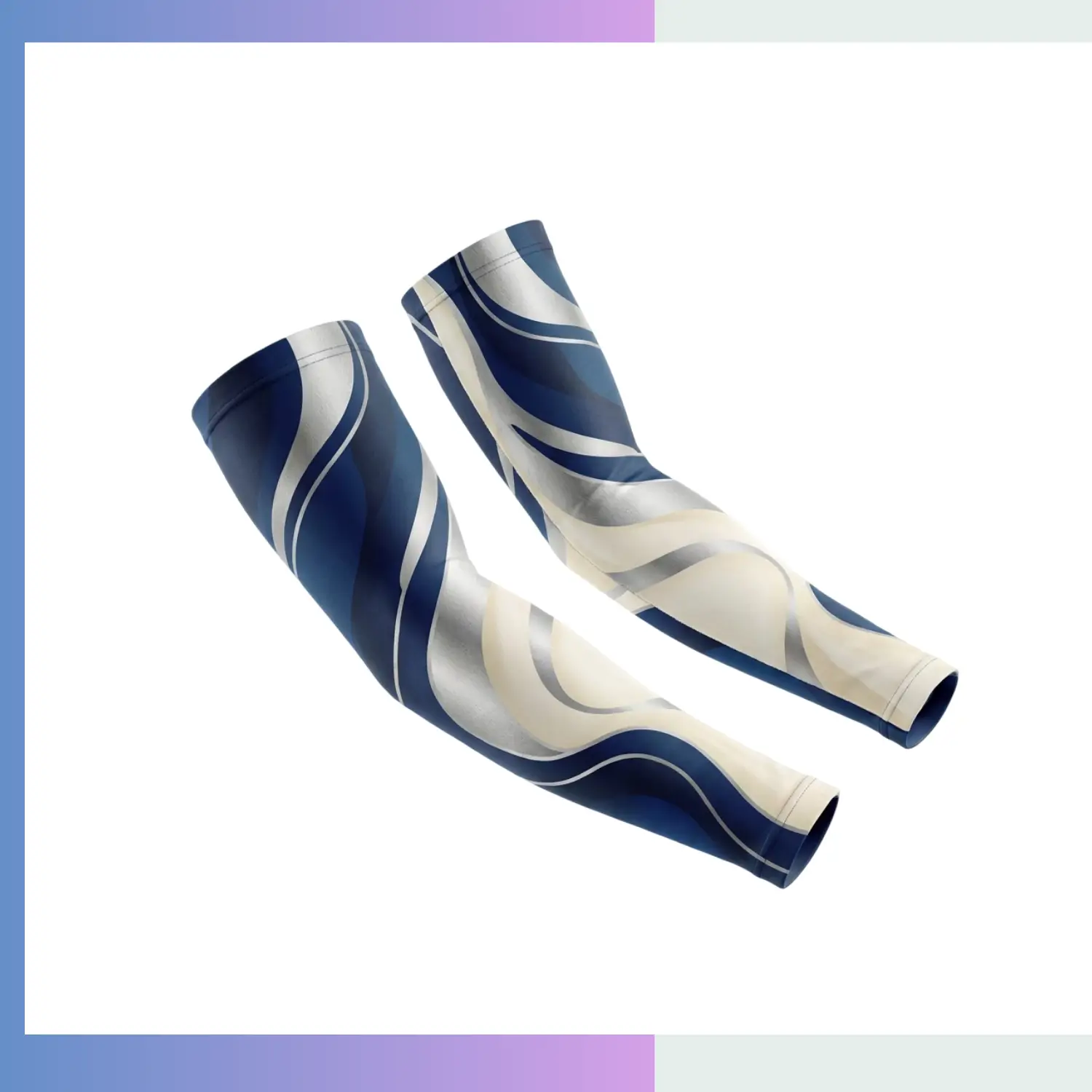 Adult Short Style Sublimation Sports Arm Sleeves - NPS-ACC-ASL-006